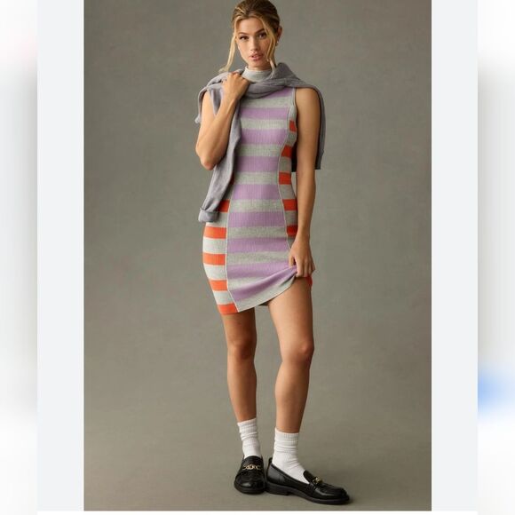 Anthropologie Daily Practice sleeveless bodycon sweater dress, stretch XS - Picture 6 of 12